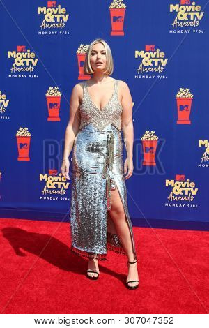 LOS ANGELES - JUN 15:  Serena Kerrigan at the 2019 MTV Movie & TV Awards at the Barker Hanger on June 15, 2019 in Santa Monica, CA