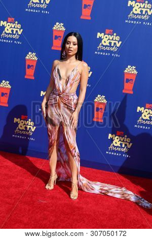 LOS ANGELES - JUN 15:  Alexa Demie at the 2019 MTV Movie & TV Awards at the Barker Hanger on June 15, 2019 in Santa Monica, CA