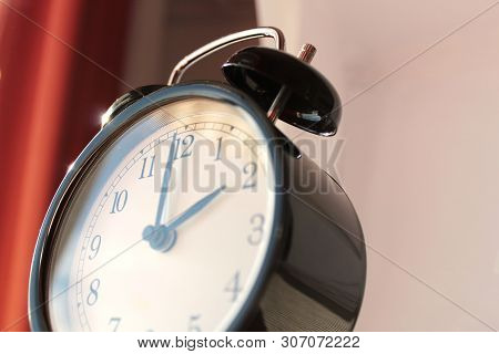 Daylight Savings Spring Forward Sunday At 2:00 A.m. March 11. Sunlight In The Background