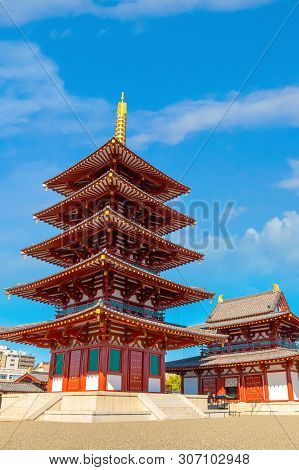 Shitenno-ji Temple In Osaka Is The Oldest Officially Administered Buddhist Temple In Japan