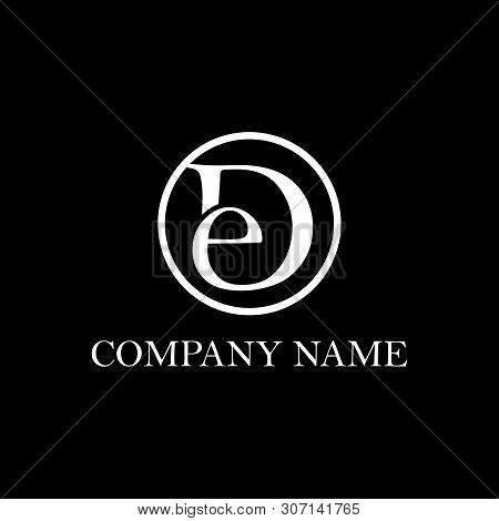 De Initial Logo Design Inspiration, Clean And Clever Vector,
D And E Letter Logo Template
