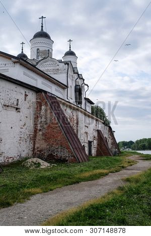 View to Kirillo-Belozersky Monastery in Kirillov, Russia