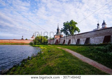 View to Kirillo-Belozersky Monastery in Kirillov, Russia