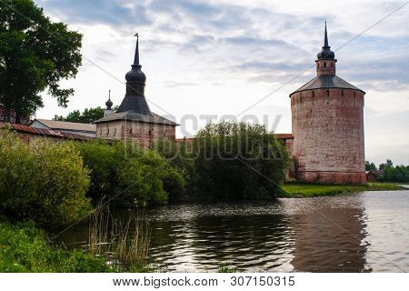 View to Kirillo-Belozersky Monastery in Kirillov, Russia