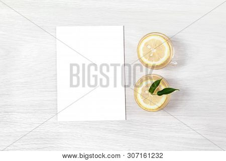 Stationery Mockup, Wedding Card Mockup, Blank 5x7 Card, Greeting Card, Classic Invitation Card