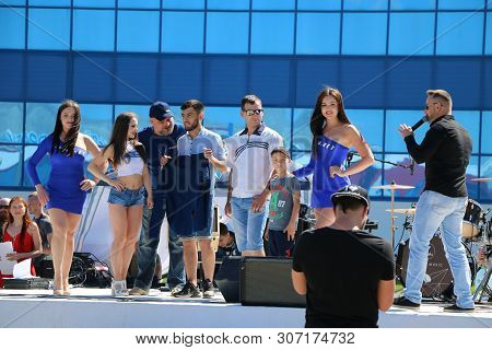 Yoshkar-ola, Russia, June 02, 2019: Exhibition Of Cars And Motorcycles - Festival - Yo Summit 2019 -