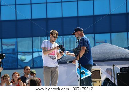 Yoshkar-ola, Russia, June 02, 2019: Exhibition Of Cars And Motorcycles - Festival - Yo Summit 2019 -