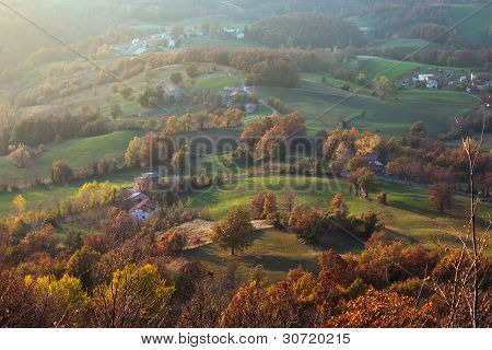 High View On Landscape