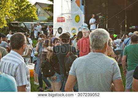 August 16, 2019. Chernivtsi, Ukraine. Youth, Musical Ethno Festival 