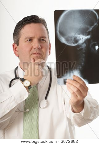 Lékař a X-Ray