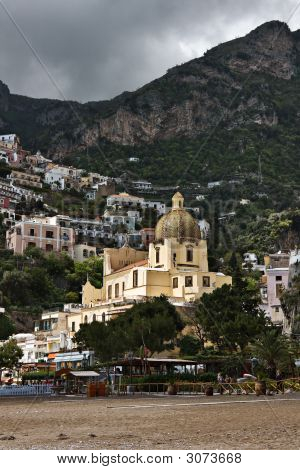 Santa Caterina kirke, Positano, Italien