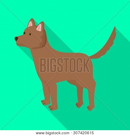 Vector Illustration Of Dog And Animal Icon. Set Of Dog And Pet Stock Vector Illustration.