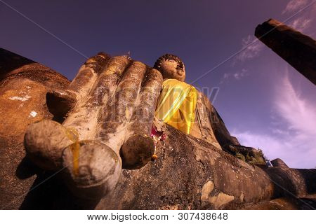 Asia Thailand Sukhothai Temple Mahathat