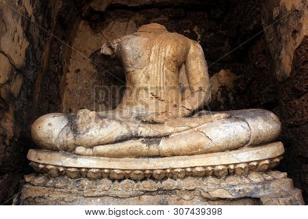 Asia Thailand Sukhothai Temple Wat