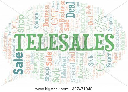 Telesales.png Word Cloud. Wordcloud Made With Text.
