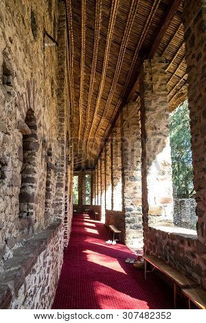Church Of Debre Berhan Selassie In Gondar, Ethiopia.