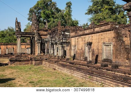 Banteay Samre, A Temple At Angkor, Cambodia.