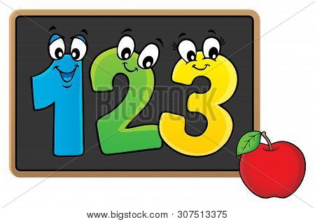 Schoolboard Topic Image 6 - Eps10 Vector Picture Illustration.