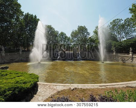 Fontana Dei Mesi In Turin
