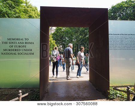 Sinti And Roma Memorial In Berlin