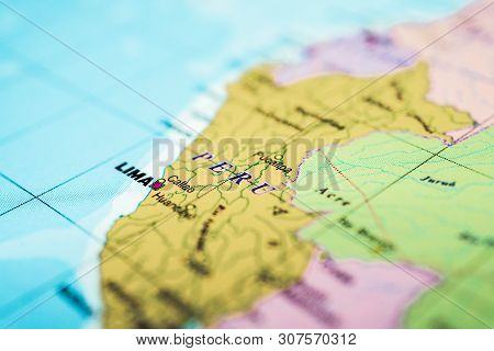 Peru Map Background, Detailed Atlases For Travelers