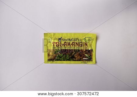 Bekasi, West Java, Indonesia, June 24 2019 : Tolak Angin. Famous Brand Herbal In Indonesia. To Helps
