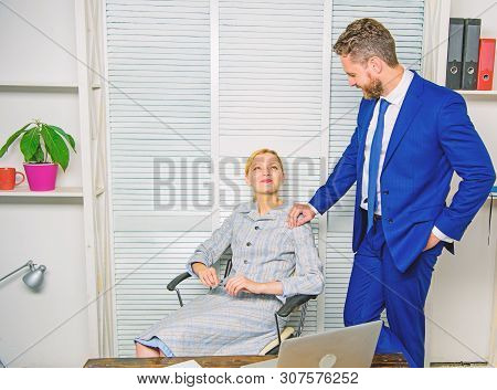 Banned Relations. Sexual Harassment At Work. Recognize Pursuer. Flirtation Or Sexual Harassment Reco