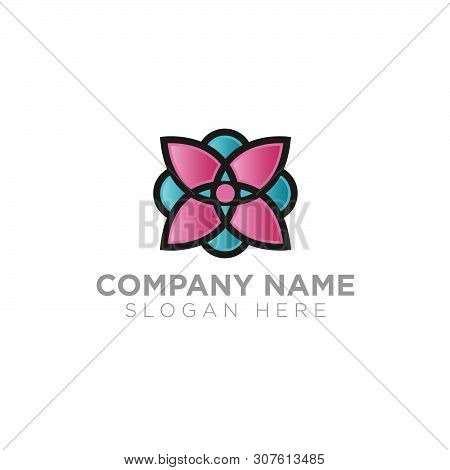Leafs Logo Modern. Yoga Logo. Natural And Organic Food Logo. Eco Friendly Icon. Ecology Icon. Leaf I