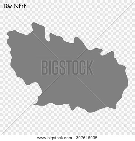 High Quality Map Of Bah Ninh Is A Province Of Vietnam