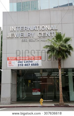 6/18/2019 Los Angeles, California: Scenes of the International Jewelry Center, and Diamond District of Los Angeles CA. Editorial Use Only.