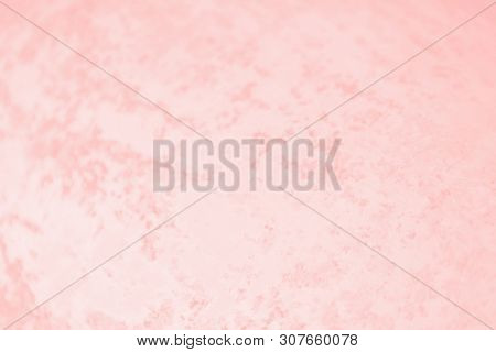 Patchy Pink Light Coral Color Background, Texture, Metal Iron Pattern