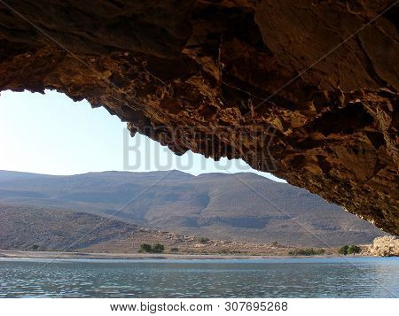 Beach In Kreta Island Karoumes Background Wallpaper Fine Art Prints