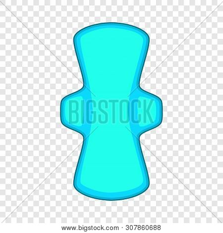 Sanitary Pad Icon. Cartoon Illustration Of Sanitary Pad Vector Icon For Web