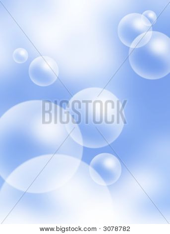 Abstract Soap Bubbles