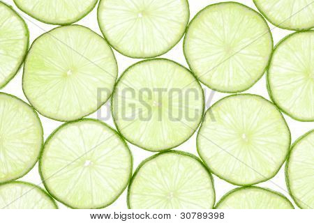 Friss lime szelet