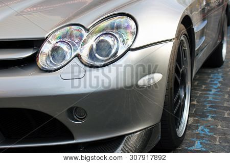 Kiev, Ukraine - September 5, 2017:  Mercedes-benz Slr Mclaren 722 Edition