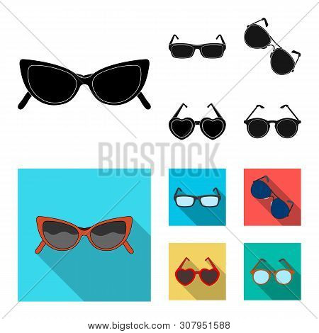 Isolated Object Of Summer And Beach Icon. Set Of Summer And Fashion Vector Icon For Stock.