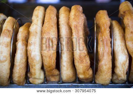 Langosh A Hungarian Speciality A Deep Fried Flat Bread Ready To Taste For Sale
