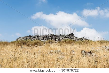 Ritual Altar Near The Megalithic Complex Of The Early Bronze Age  - Wheels Of Spirits - Rujum Al-hir