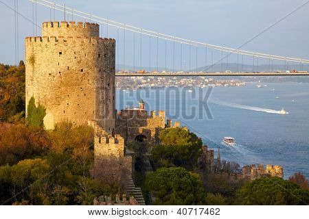 Rumelihisar de Fortaleza. Istambul, Turquia