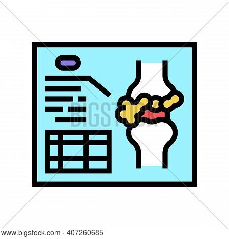Lumps Analysis And Researching Color Icon Vector. Lumps Analysis And Researching Sign. Isolated Symb