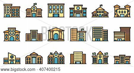Campus Icons Set. Vector & Photo (Free Trial) Bigstock