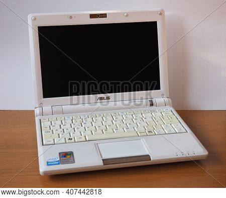 Taipei - Circa February 2021: Asus Eeepc 900 Notepad