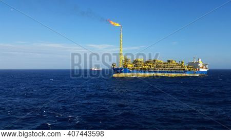Floating Production, Storage, And Offloading. Fpso. Offshore.