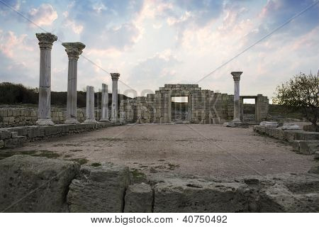 Rovina storia Chersoneso Crimea in Ucraina