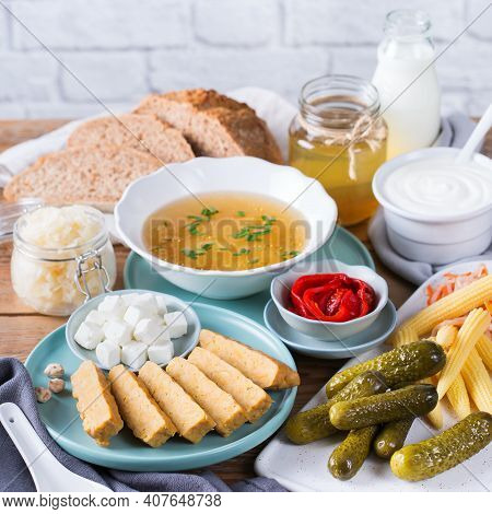 Postbiotics, Probiotics, Functional Food, Fermented, Good For Gut, Bowel Health