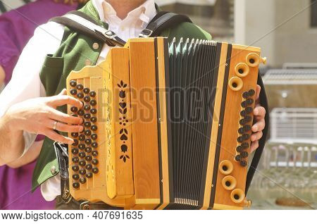 Harmonica Or Accordion Musical Instrument