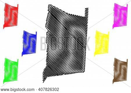 Dutchess County, New York State (u.s. County, United States Of America, Usa, U.s., Us) Map Vector Il