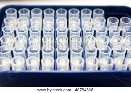 Provette In laboratorio Bio