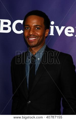 LOS ANGELES - JAN-6: Andra Holland besucht der NBCUniversal 2013 TCA Press Tour 